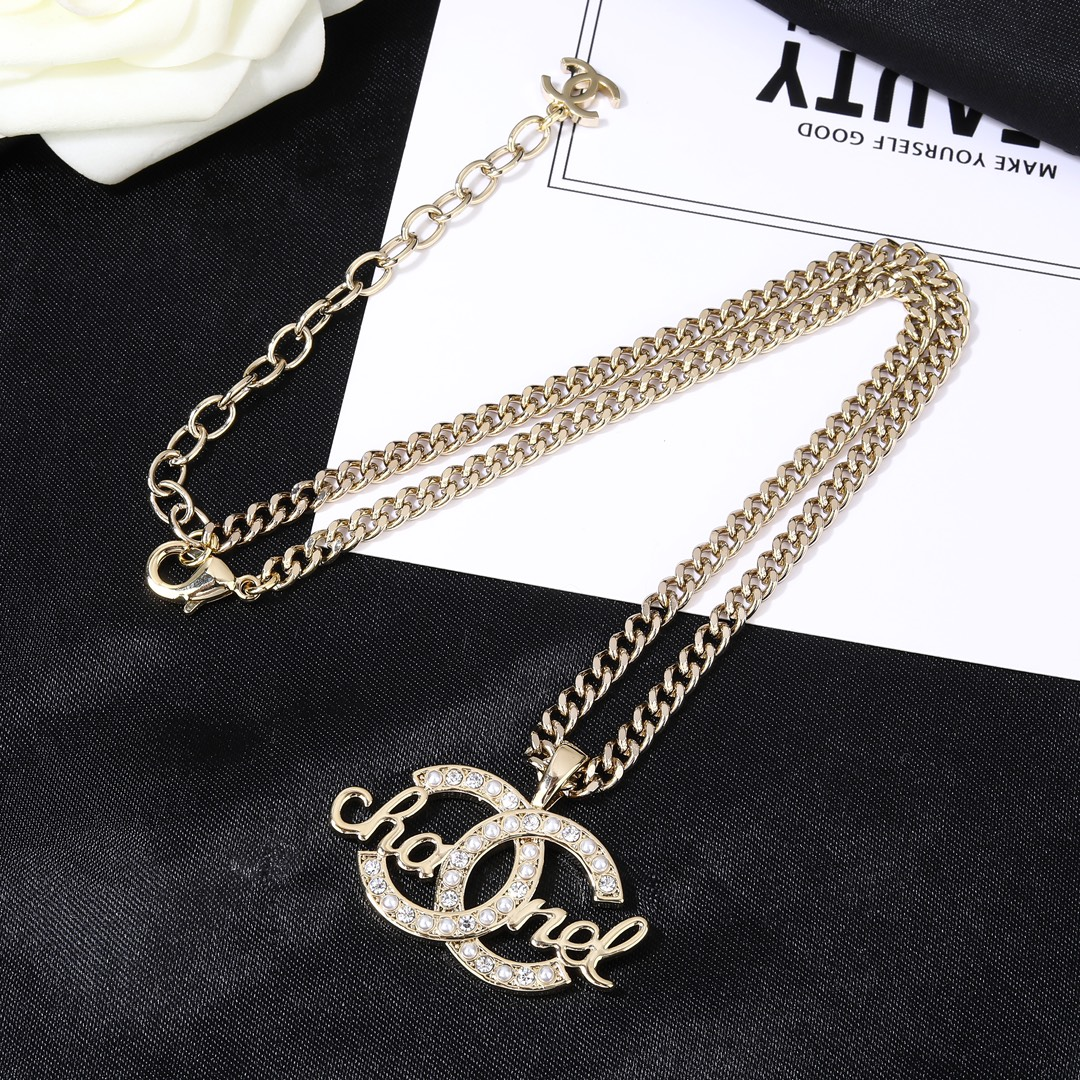 【CHANEL】ネックレス、新しいネックレス万能シンプルファッションオーナメント  250228-BRAND OFF