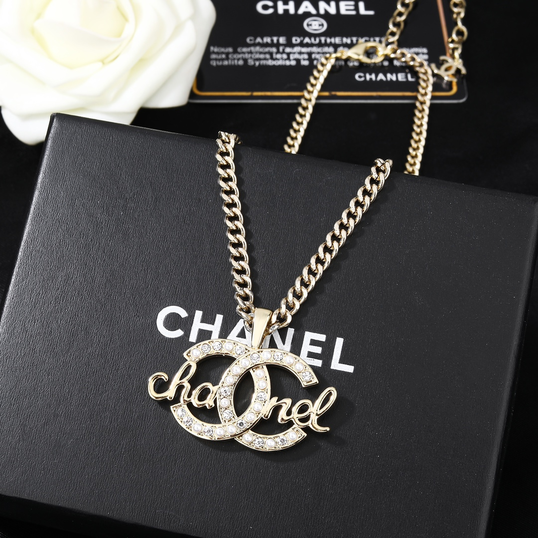【CHANEL】ネックレス、新しいネックレス万能シンプルファッションオーナメント  250228-BRAND OFF