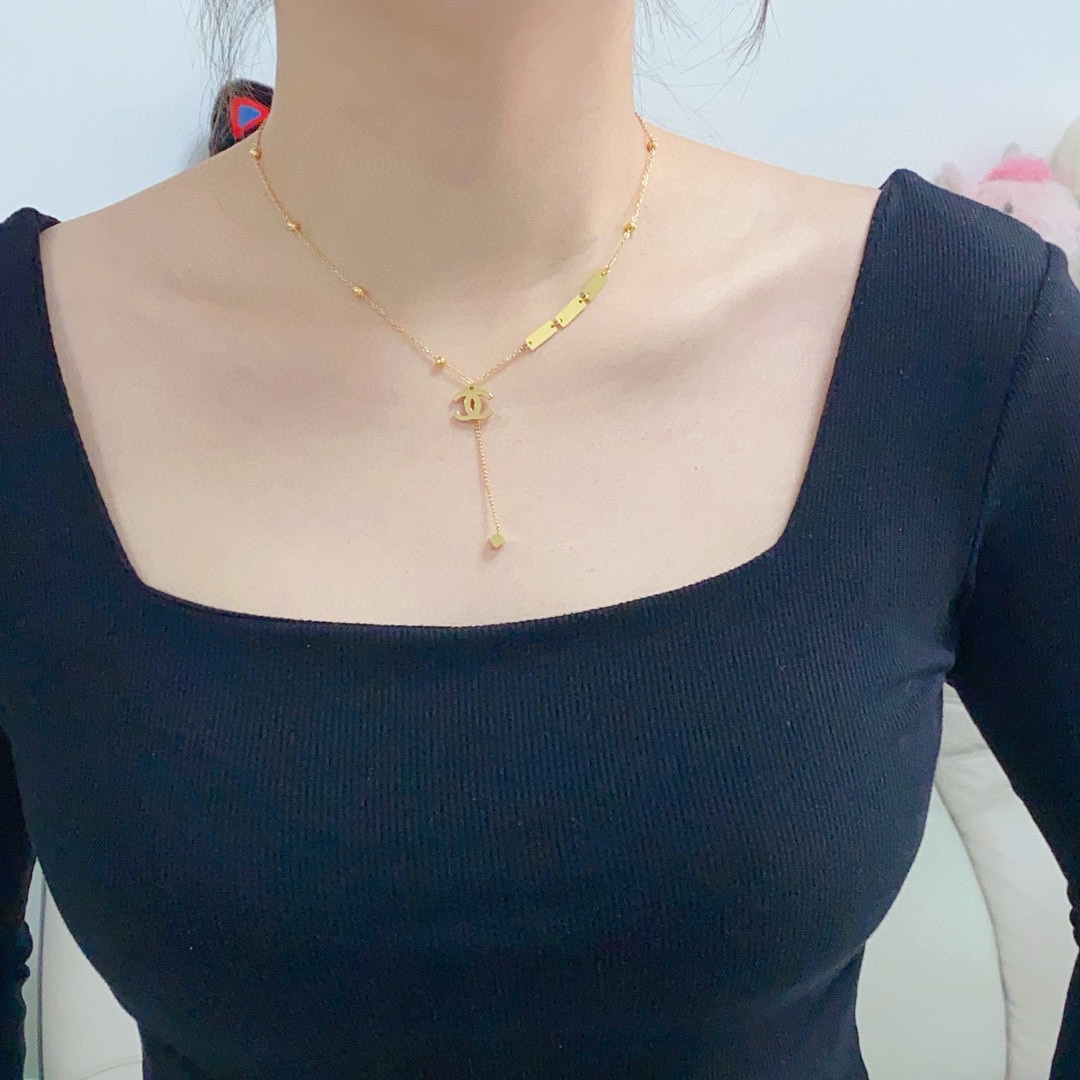 【CHANEL】ネックレス、新しいネックレス万能シンプルファッションオーナメント  250228-BRAND OFF