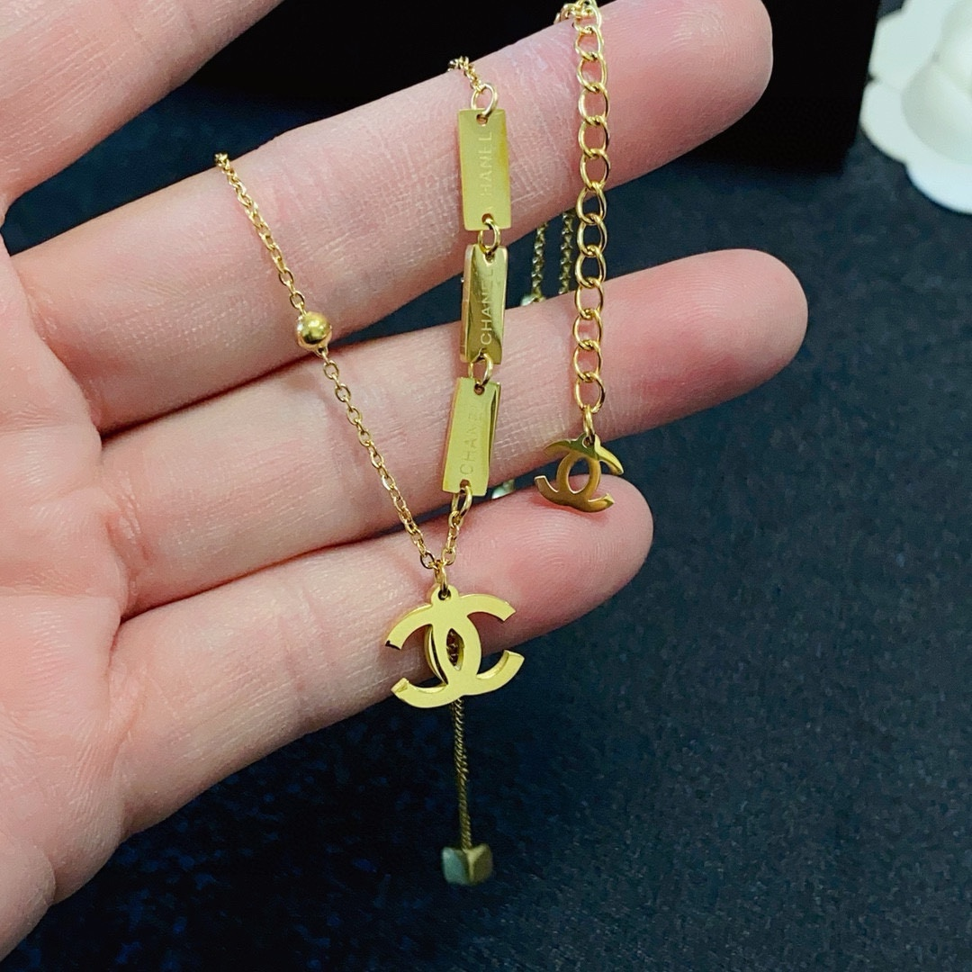 【CHANEL】ネックレス、新しいネックレス万能シンプルファッションオーナメント  250228-BRAND OFF