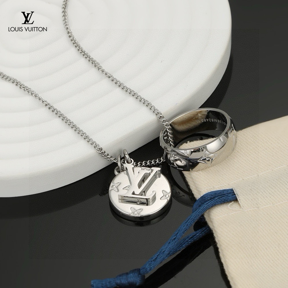 LV【LOUIS VUITTON】ネックレス、新しいネックレス万能シンプルファッションオーナメント  250301-BRAND OFF
