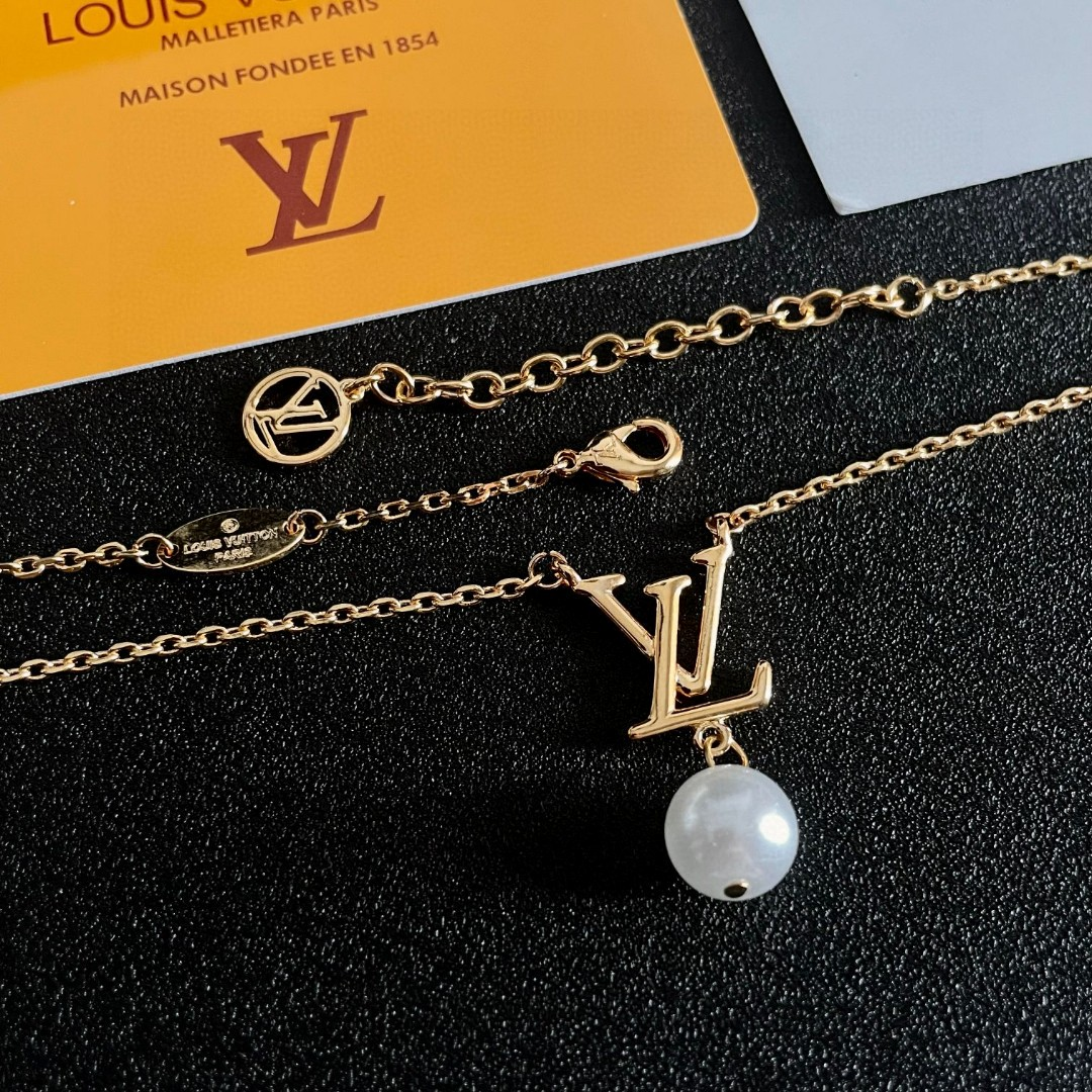 LV【LOUIS VUITTON】ネックレス、新しいネックレス万能シンプルファッションオーナメント 250301-BRAND OFF