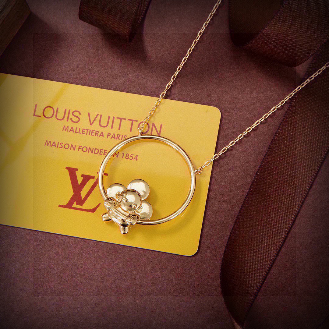 LV【LOUIS VUITTON】ネックレス、新しいネックレス万能シンプルファッションオーナメント 250301-BRAND OFF