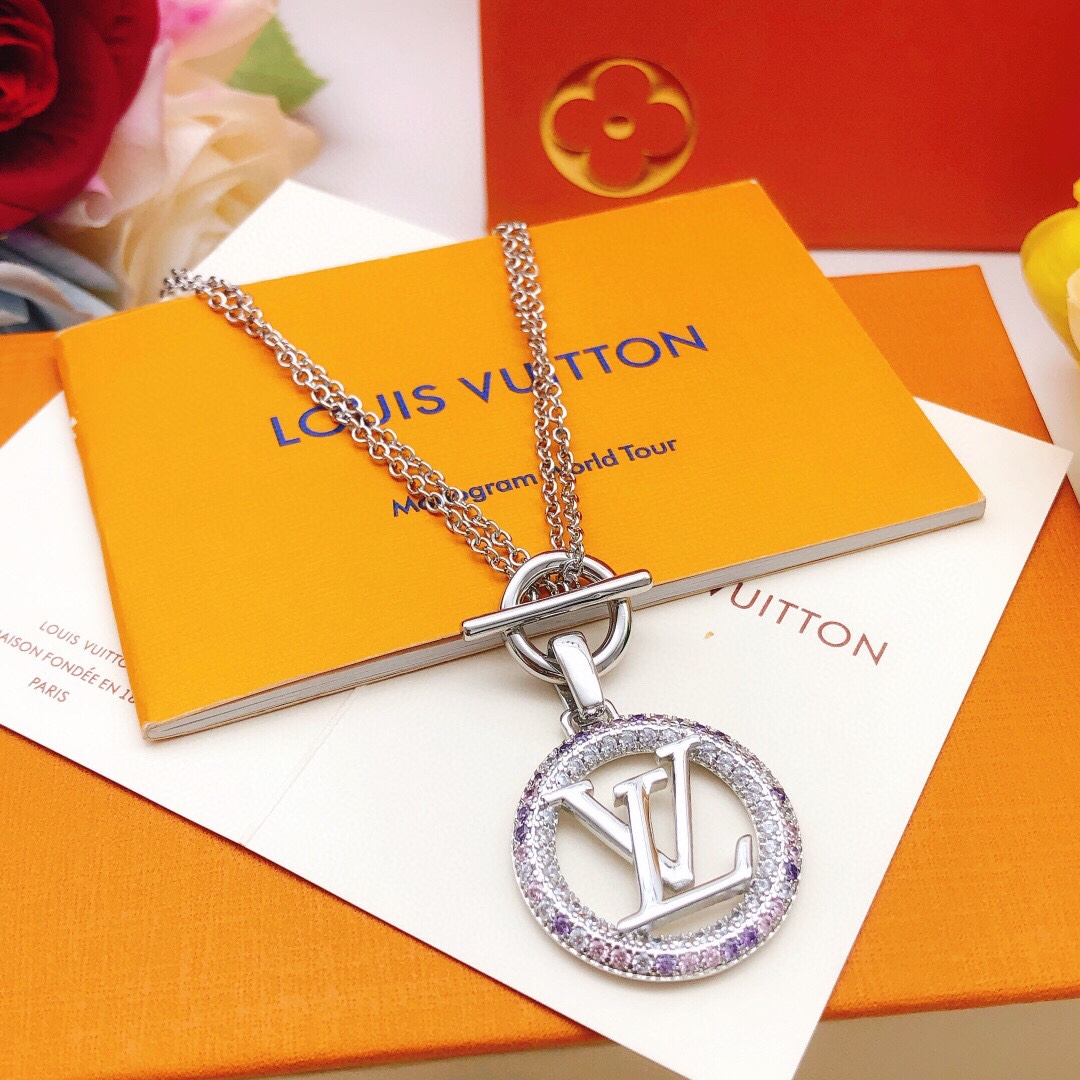 LV【LOUIS VUITTON】ネックレス、新しいネックレス万能シンプルファッションオーナメント 250301-BRAND OFF