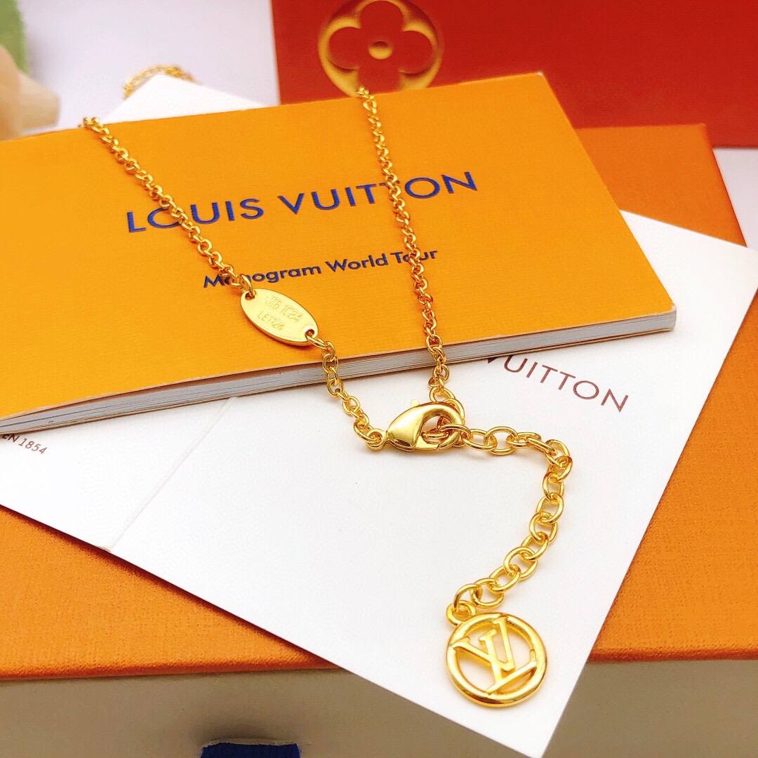 LV【LOUIS VUITTON】ネックレス、新しいネックレス万能シンプルファッションオーナメント 250301-BRAND OFF