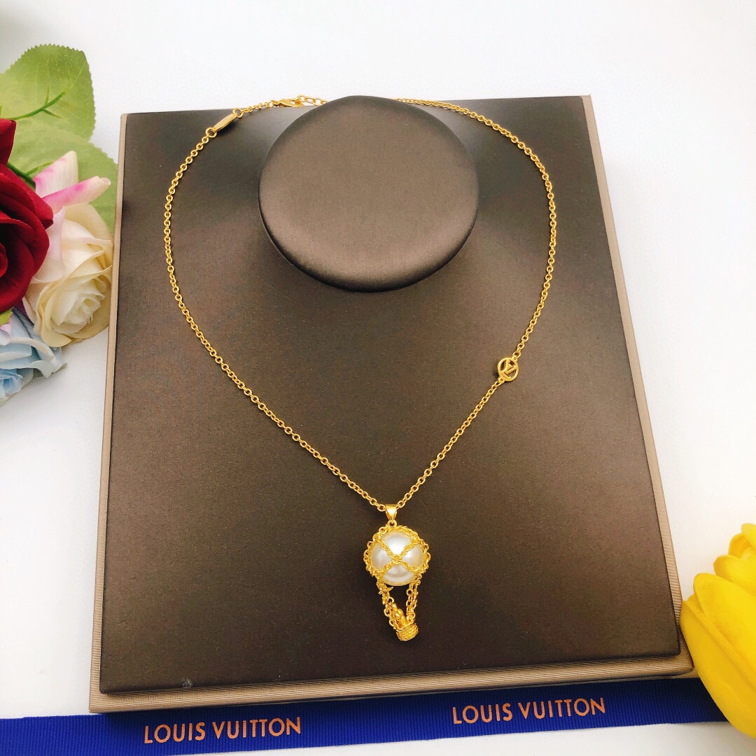 LV【LOUIS VUITTON】ネックレス、新しいネックレス万能シンプルファッションオーナメント 250301-BRAND OFF