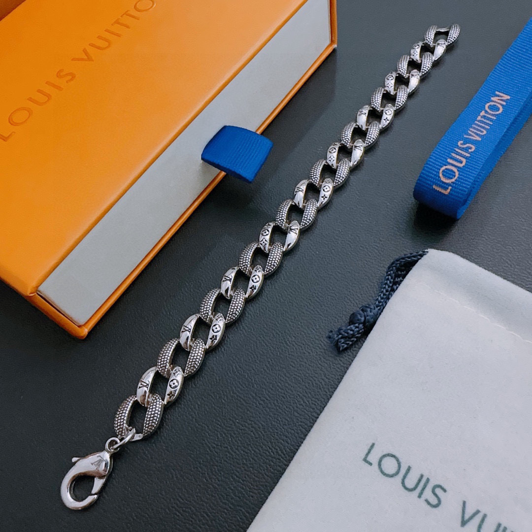 LV  LOUIS VUITTON（ルイヴィトン）チェーンブレスレット  250301-BRAND OFF
