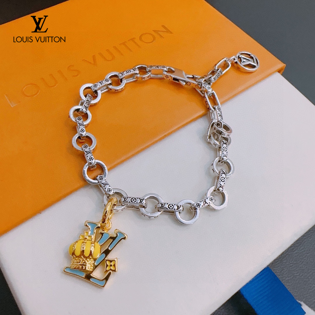 LV  LOUIS VUITTON（ルイヴィトン）チェーンブレスレット  250301-BRAND OFF