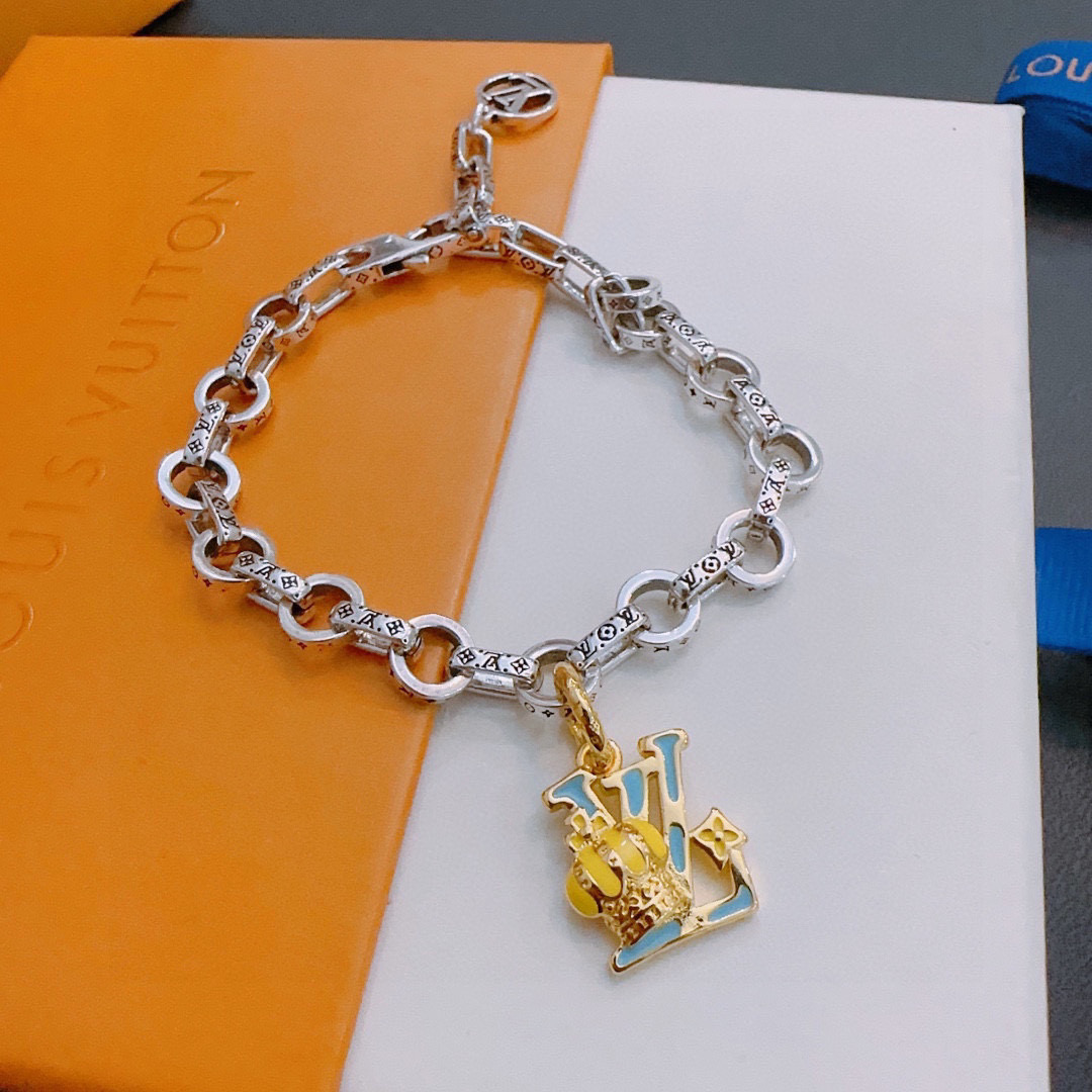LV  LOUIS VUITTON（ルイヴィトン）チェーンブレスレット  250301-BRAND OFF