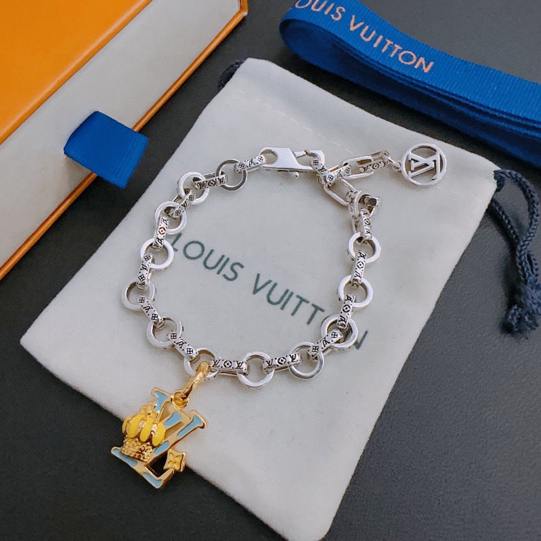 LV  LOUIS VUITTON（ルイヴィトン）チェーンブレスレット  250301-BRAND OFF
