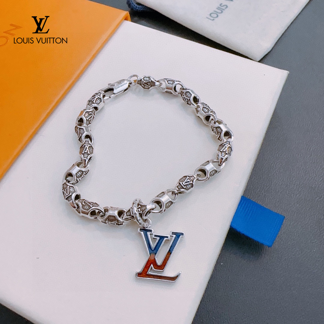 LV  LOUIS VUITTON（ルイヴィトン）チェーンブレスレット  250301-BRAND OFF