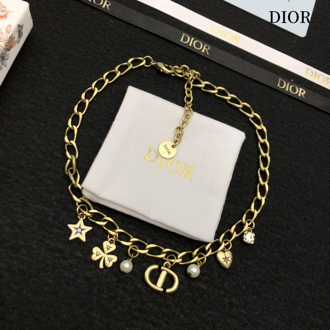 【DIOR】ネックレス、新しいネックレス万能シンプルファッションオーナメント  250301-BRAND OFF