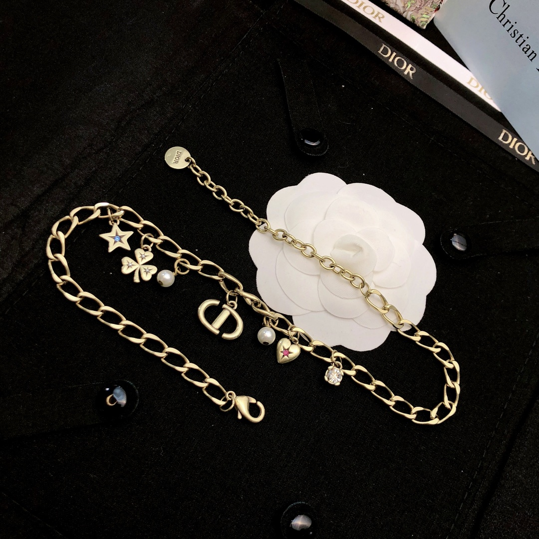 【DIOR】ネックレス、新しいネックレス万能シンプルファッションオーナメント  250301-BRAND OFF