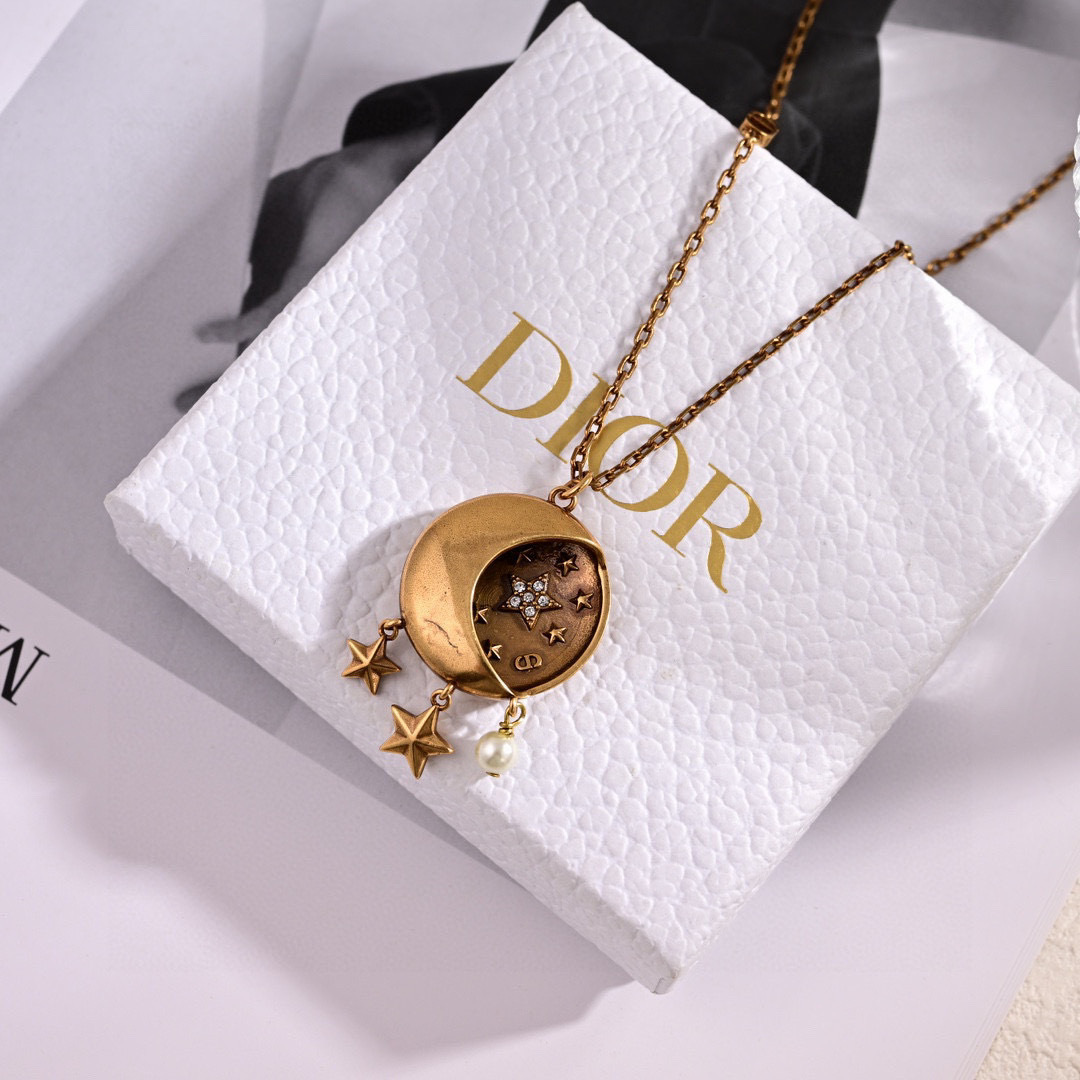 【DIOR】ネックレス、新しいネックレス万能シンプルファッションオーナメント  250301-BRAND OFF