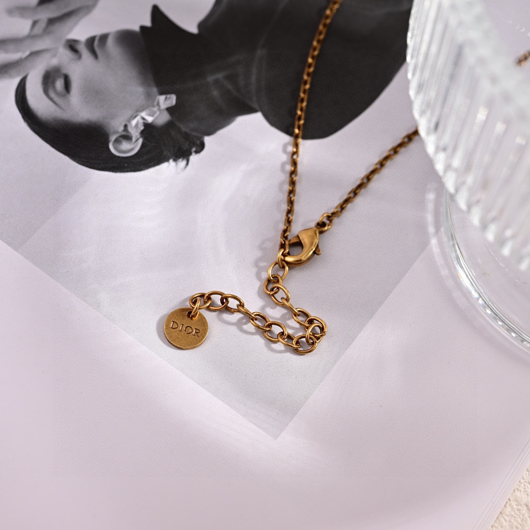 【DIOR】ネックレス、新しいネックレス万能シンプルファッションオーナメント  250301-BRAND OFF