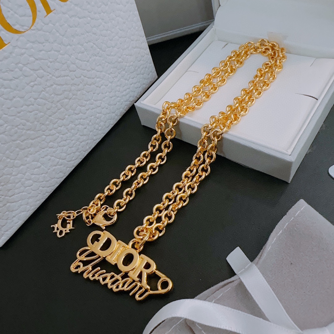 【DIOR】ネックレス、新しいネックレス万能シンプルファッションオーナメント  250301-BRAND OFF