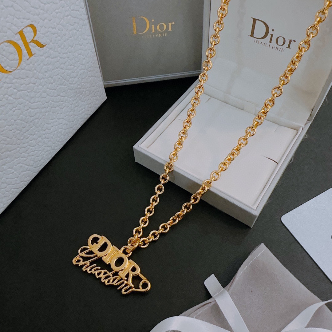 【DIOR】ネックレス、新しいネックレス万能シンプルファッションオーナメント  250301-BRAND OFF