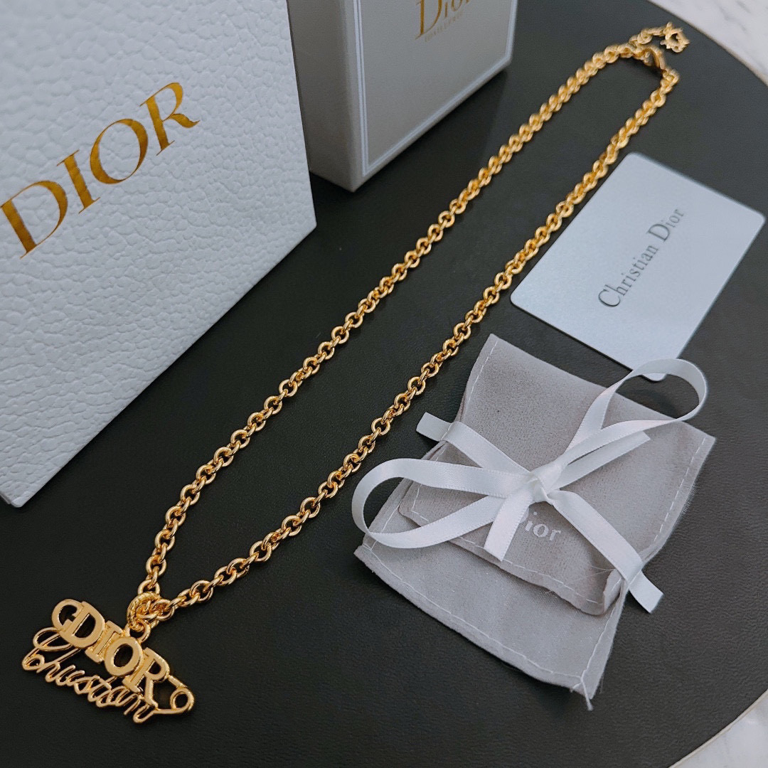 【DIOR】ネックレス、新しいネックレス万能シンプルファッションオーナメント  250301-BRAND OFF