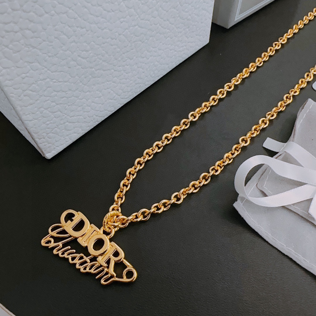 【DIOR】ネックレス、新しいネックレス万能シンプルファッションオーナメント  250301-BRAND OFF
