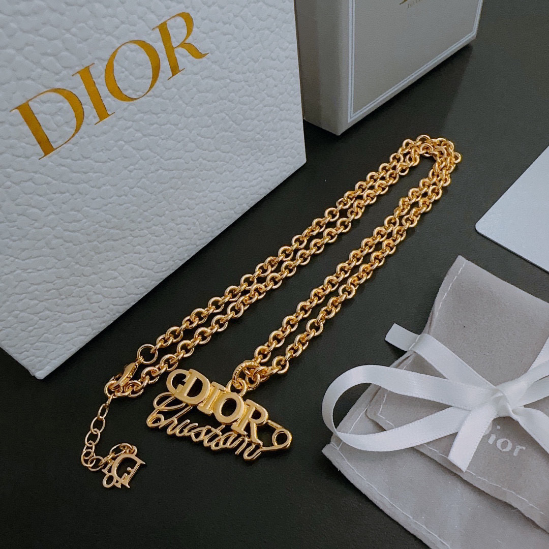 【DIOR】ネックレス、新しいネックレス万能シンプルファッションオーナメント  250301-BRAND OFF
