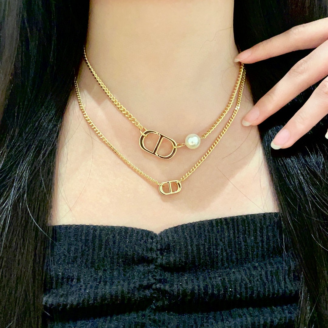 【DIOR】ネックレス、新しいネックレス万能シンプルファッションオーナメント  250301-BRAND OFF