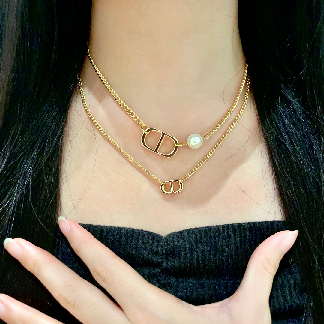 【DIOR】ネックレス、新しいネックレス万能シンプルファッションオーナメント  250301-BRAND OFF