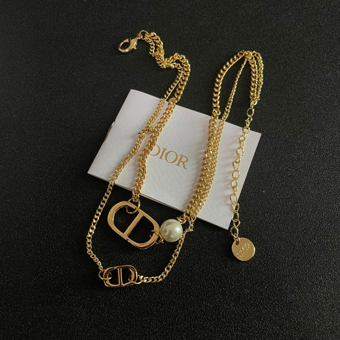 【DIOR】ネックレス、新しいネックレス万能シンプルファッションオーナメント  250301-BRAND OFF