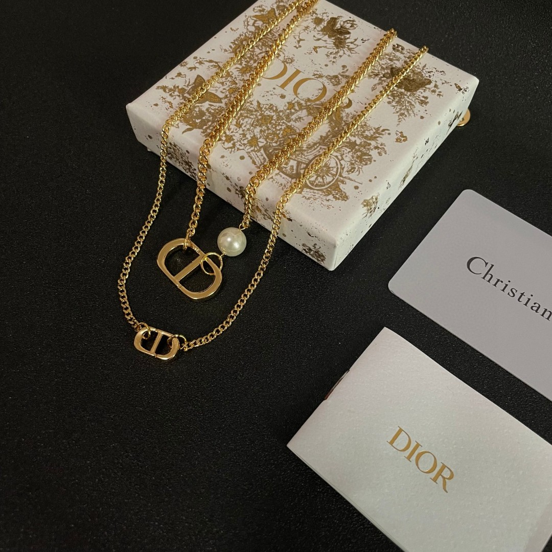 【DIOR】ネックレス、新しいネックレス万能シンプルファッションオーナメント  250301-BRAND OFF