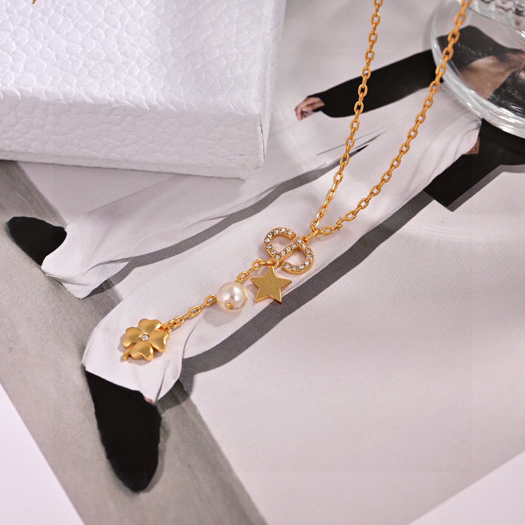 【DIOR】ネックレス、新しいネックレス万能シンプルファッションオーナメント  250301-BRAND OFF
