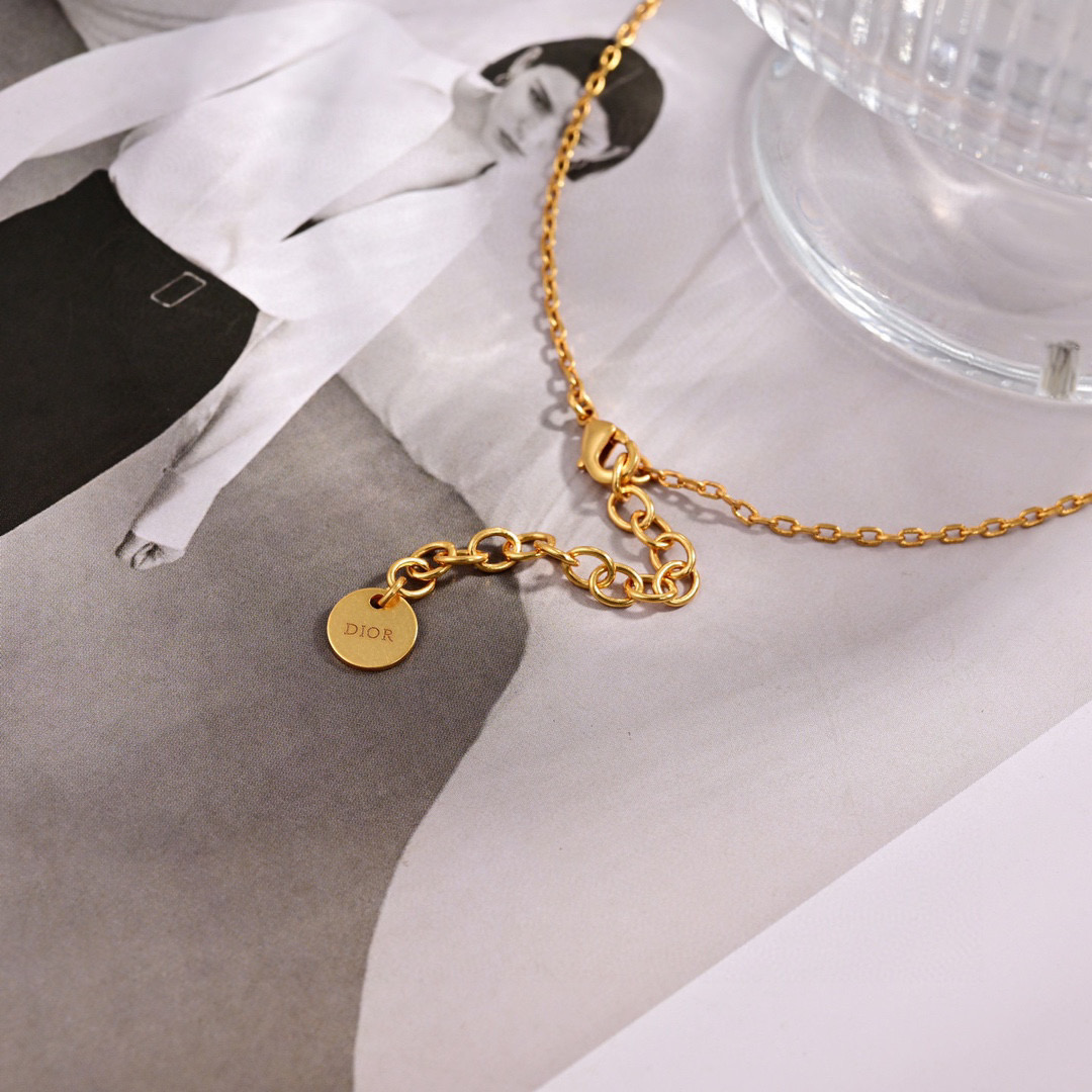 【DIOR】ネックレス、新しいネックレス万能シンプルファッションオーナメント  250301-BRAND OFF