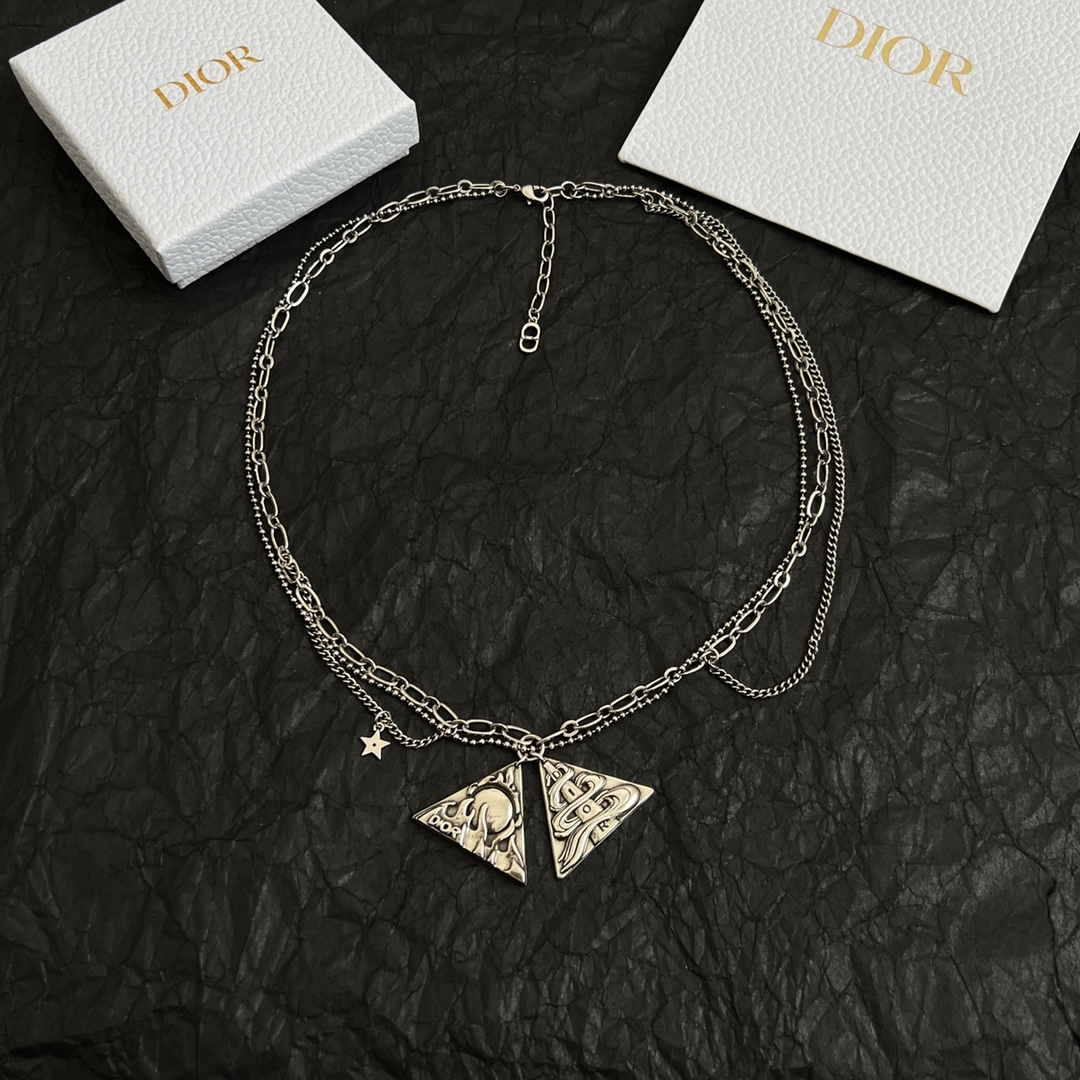 【DIOR】ネックレス、新しいネックレス万能シンプルファッションオーナメント  250301-BRAND OFF