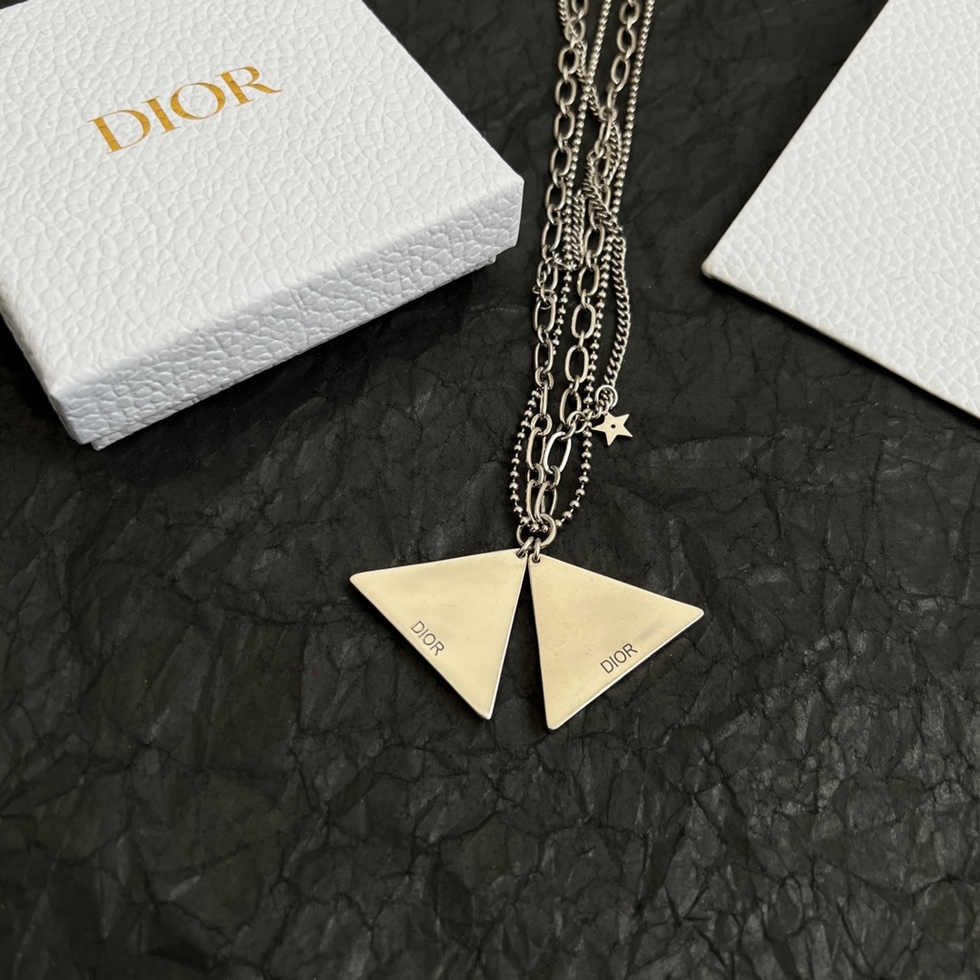 【DIOR】ネックレス、新しいネックレス万能シンプルファッションオーナメント  250301-BRAND OFF