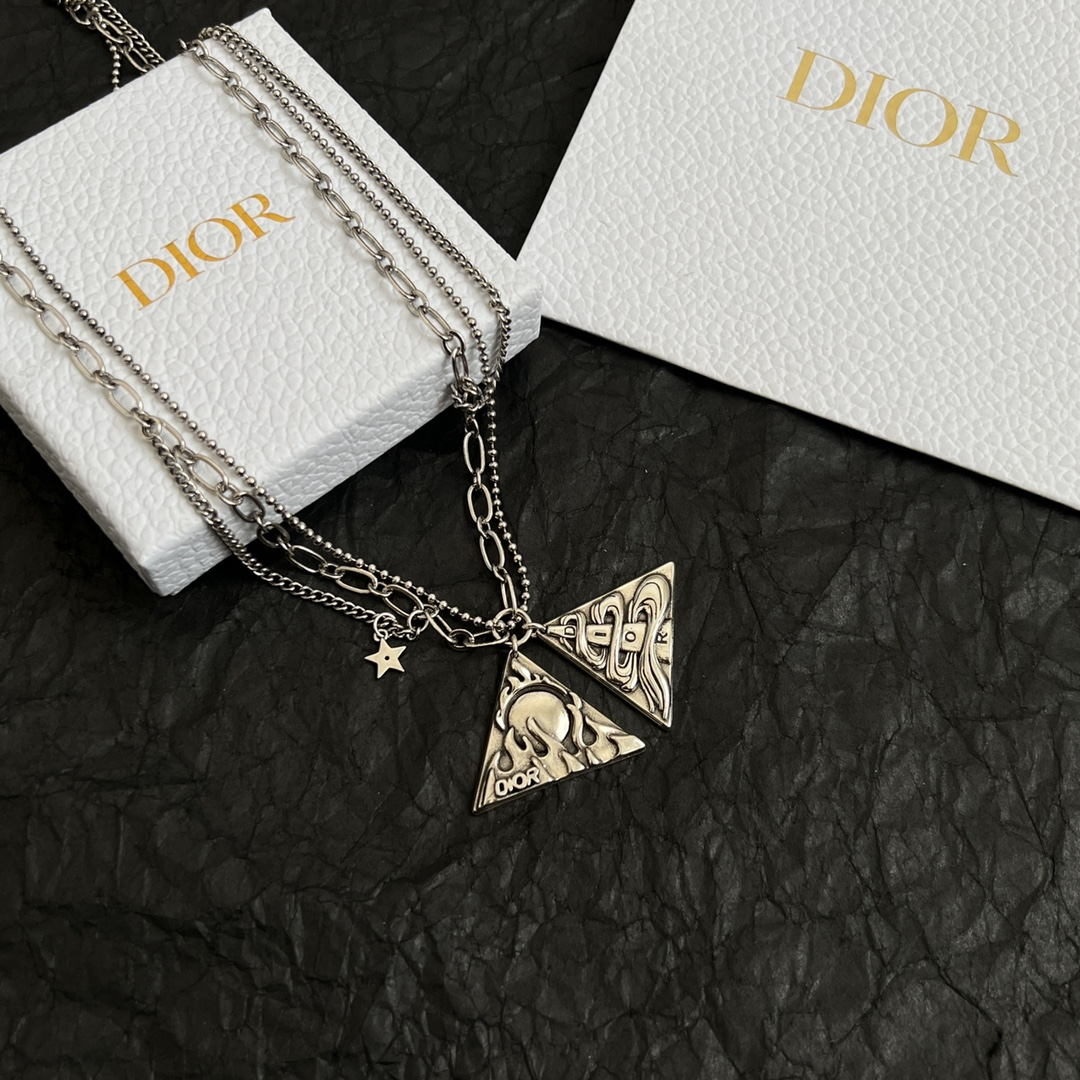 【DIOR】ネックレス、新しいネックレス万能シンプルファッションオーナメント  250301-BRAND OFF