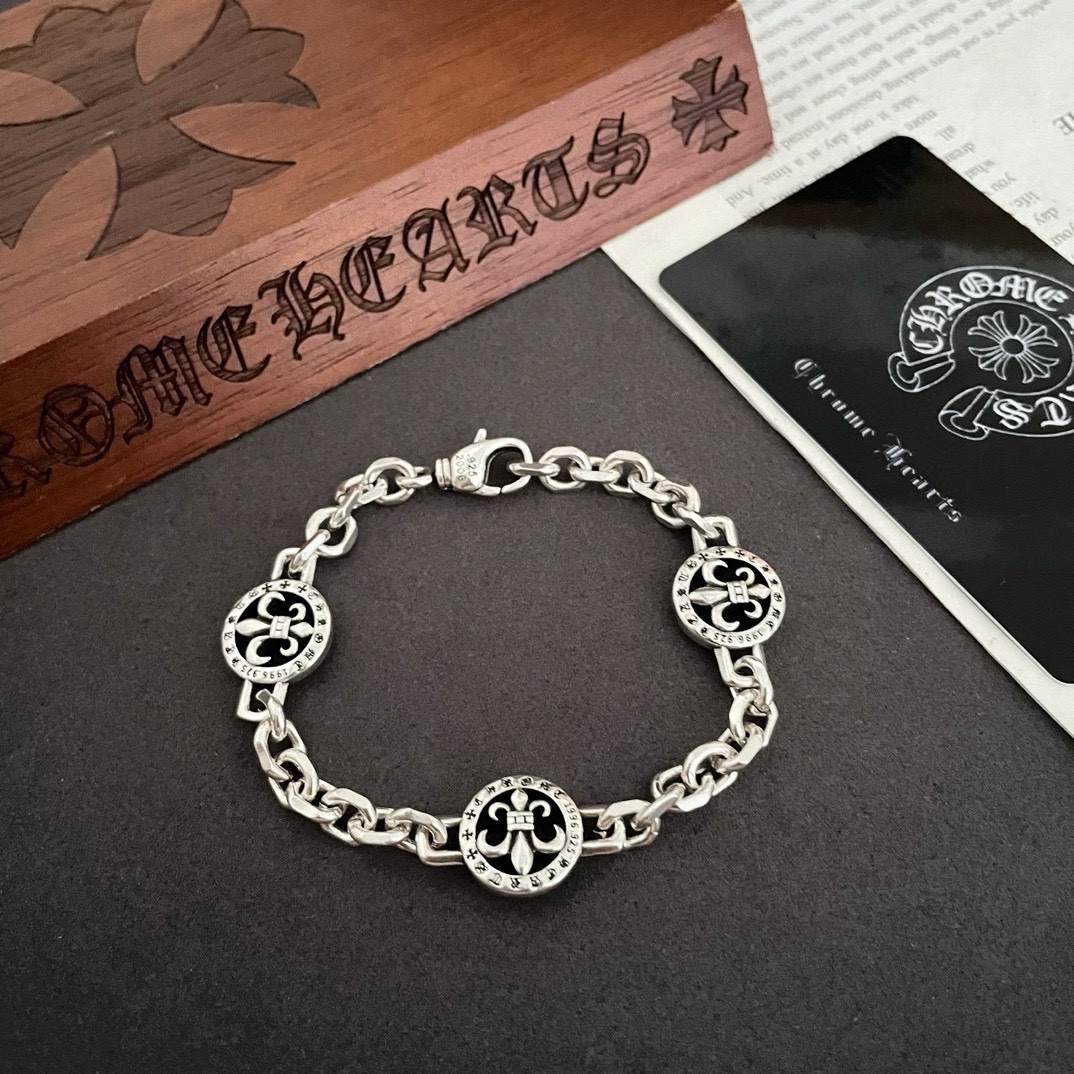 【2026】【CHROME HEARTS】ブレスレット、ファッションシンプルなスタイル-BRAND OFF
