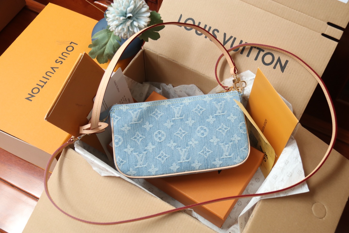 LOUIS VUITTON（ルイヴィトン）Denim デニムバッグ M82962-BRAND OFF
