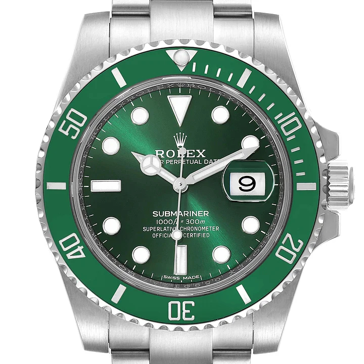 GMTマスターⅡ オイスター 40 mm グリーンダイヤル-BRAND OFF