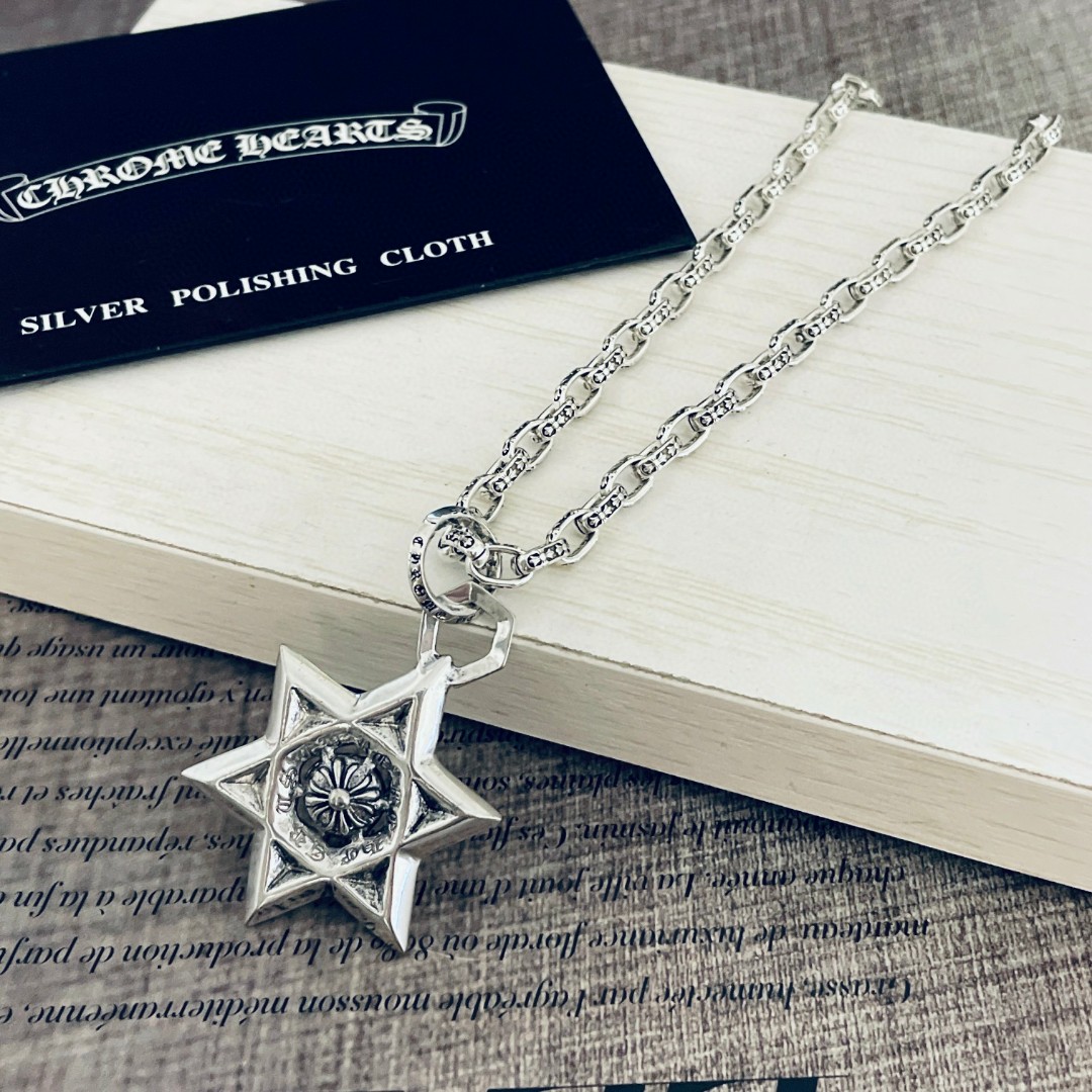 【CHROME HEARTS】ネックレス、新しいネックレス万能シンプルファッションオーナメント-BRAND OFF