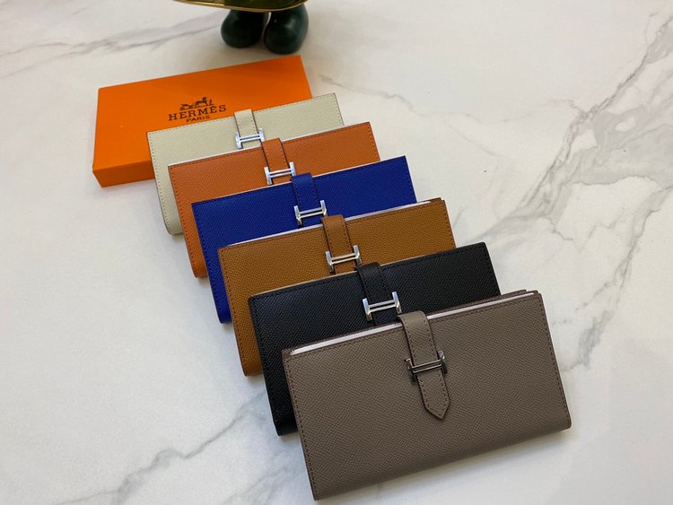 Hermes(エルメス) エルメス ベアンスフレ エプソン 財布 6カラー-BRAND OFF