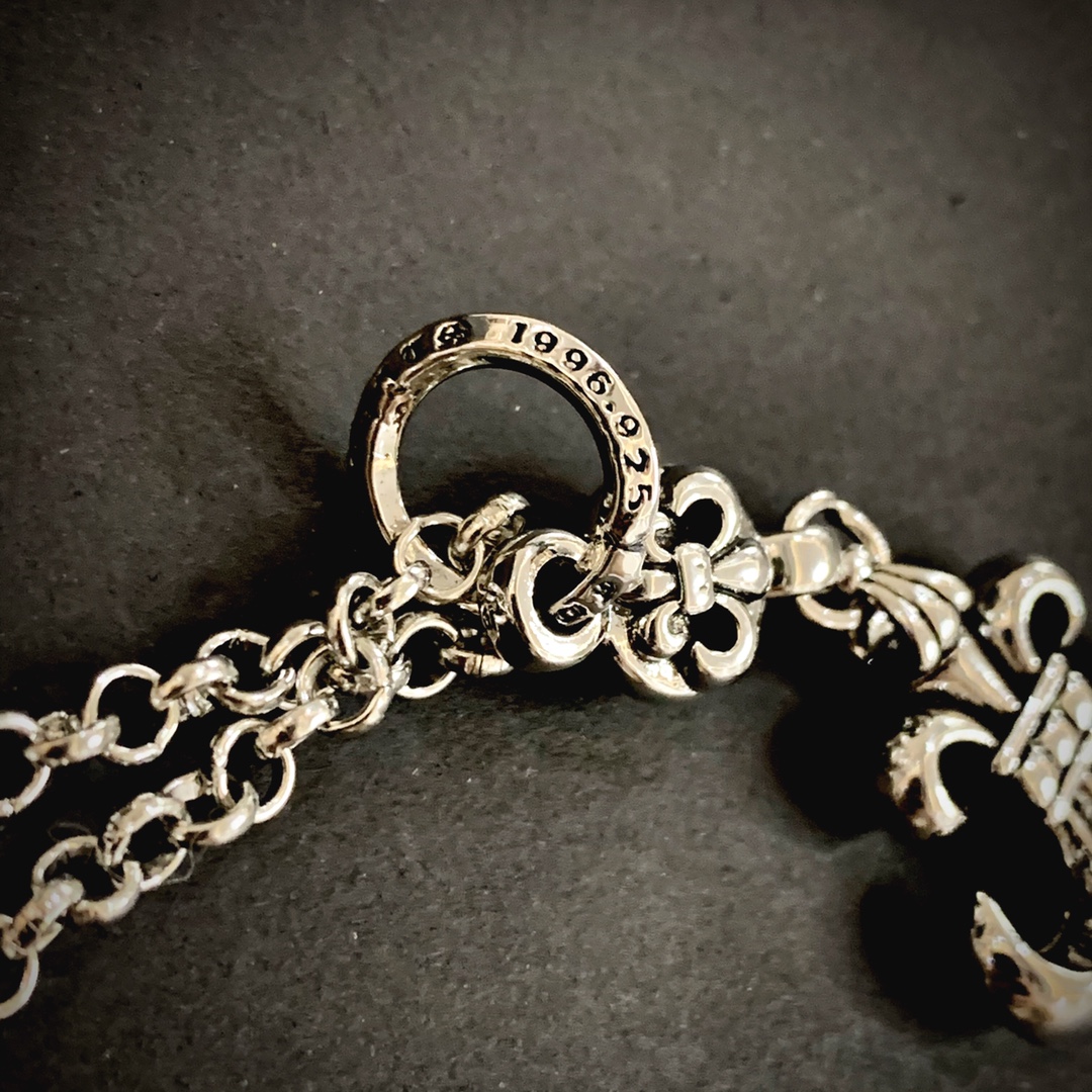 【クロムハーツ　ネックレス　ペンダント】CHROME HEARTS　1ボールBSフレアチャーム ペンダント【チェーン付】　ネックレス-BRAND OFF