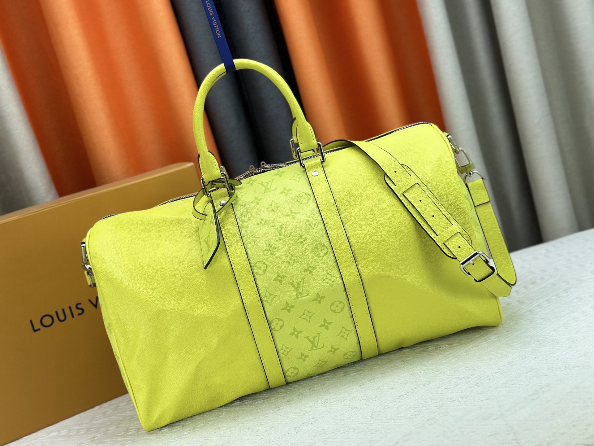 LOUIS VUITTON ルイヴィトン MTaigarama KEEPALL トラベルバッグ M30941-BRAND OFF