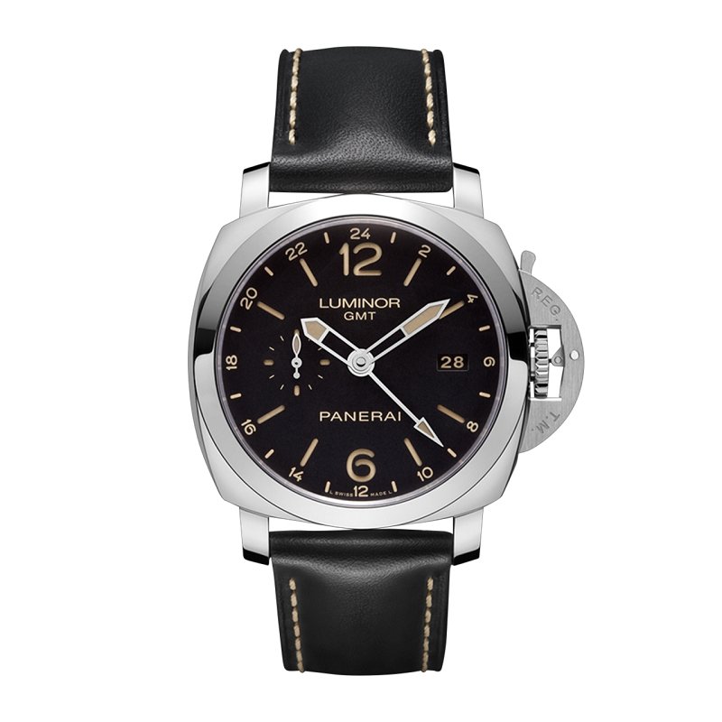 パネライ ルミノール１９５０ ３デイズ ＧＭＴ ２４Ｈオートマチック アッチャイオ ４４ｍｍ PAM00531-BRAND OFF