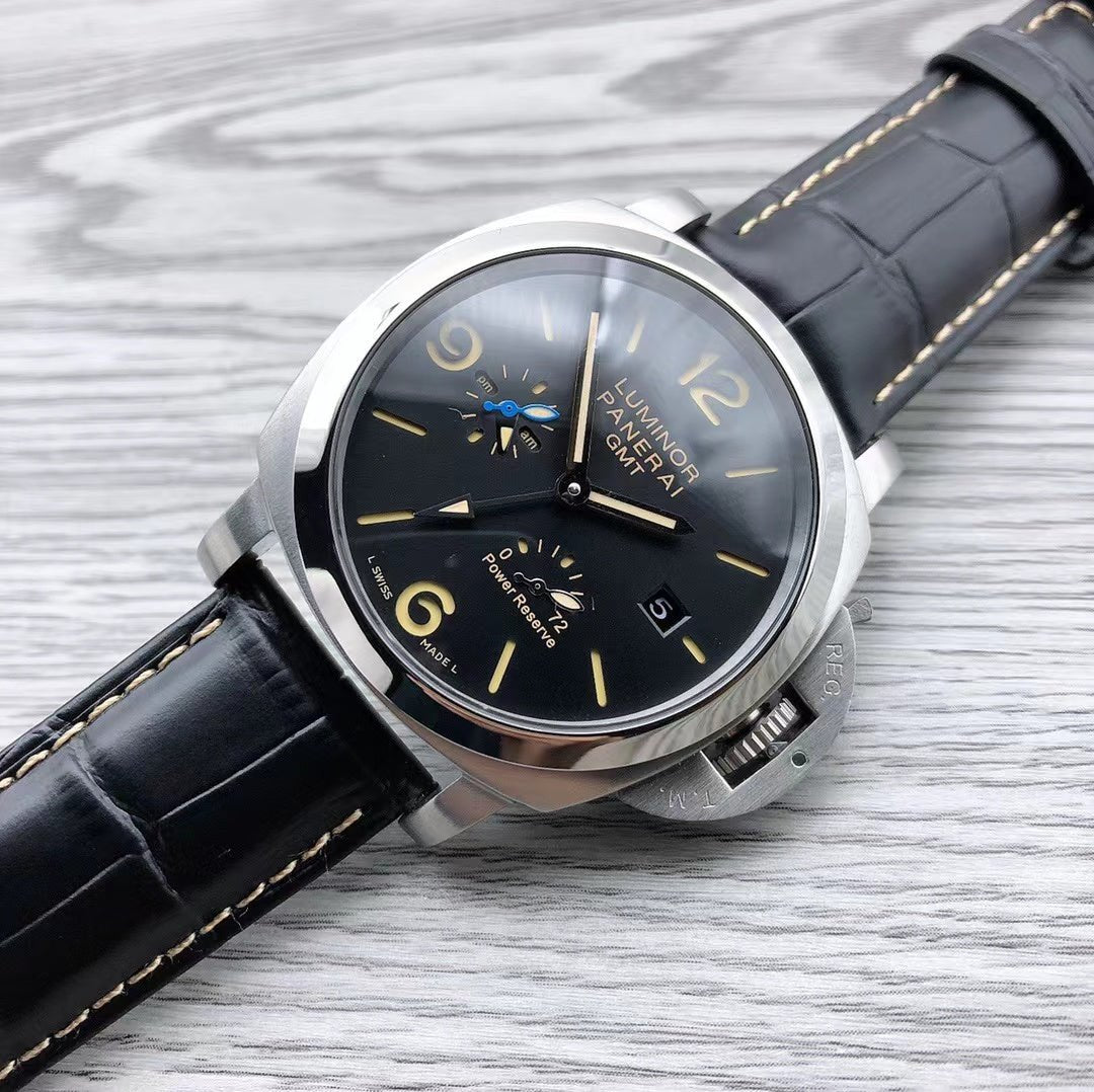 パネライ ルミノール1950 3デイズ GMT パワーリザーブ PAM01321-BRAND OFF