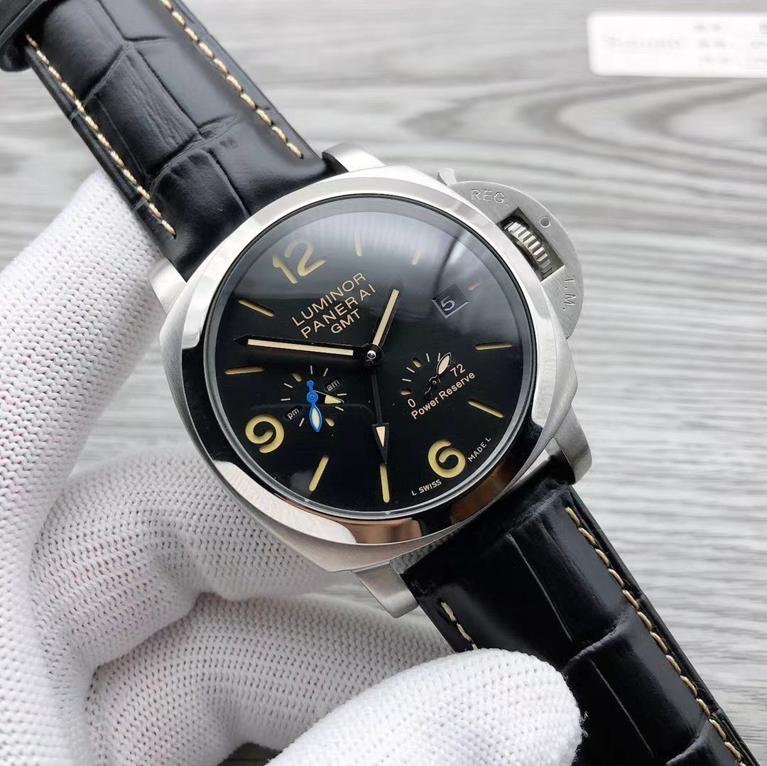 パネライ ルミノール1950 3デイズ GMT パワーリザーブ PAM01321-BRAND OFF