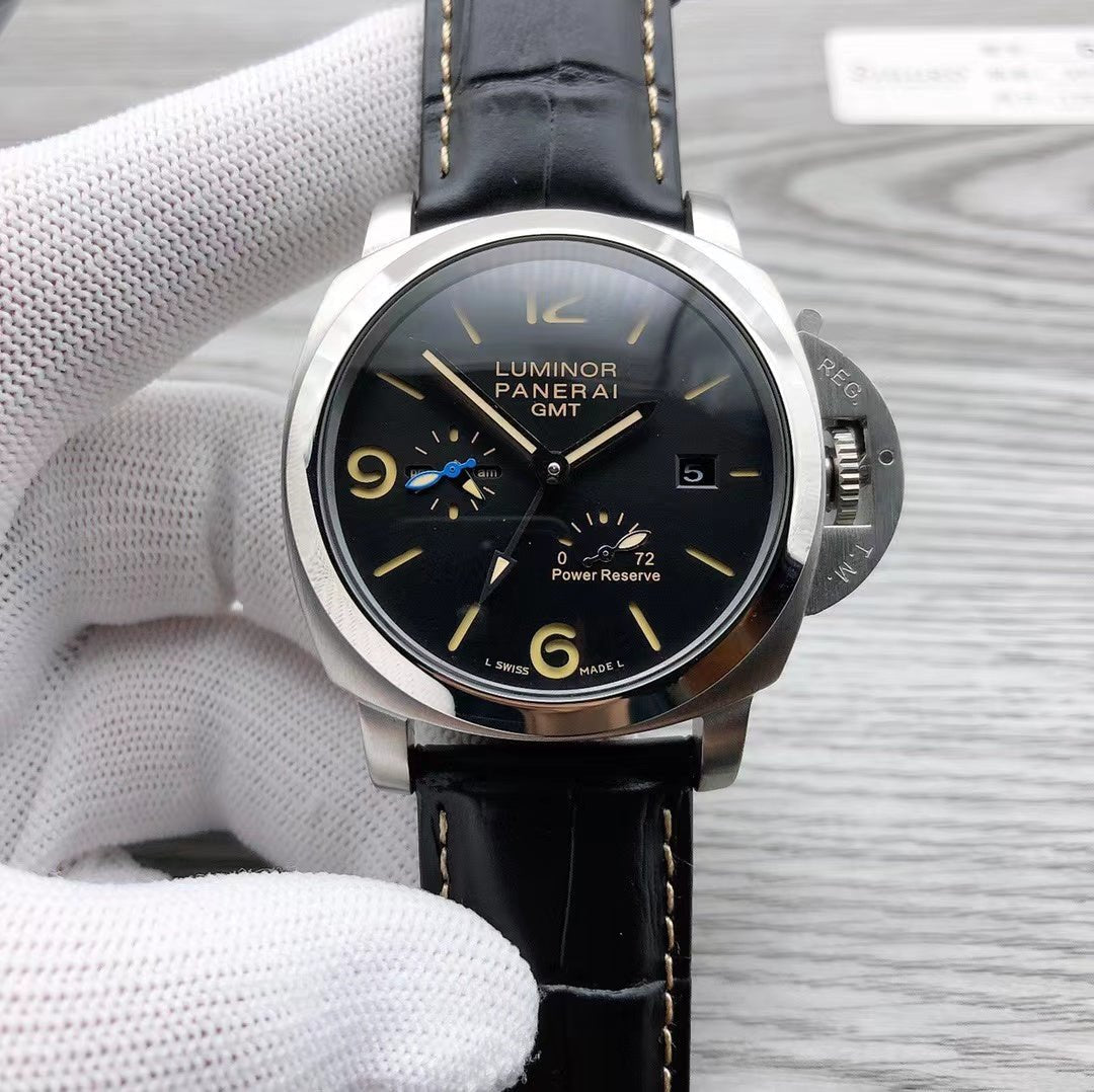 パネライ ルミノール1950 3デイズ GMT パワーリザーブ PAM01321-BRAND OFF