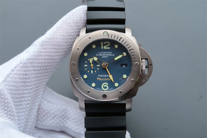 パネライ ルミノール サブマーシブル1950 3DAYS GMT 500本限定PAM00719-BRAND OFF