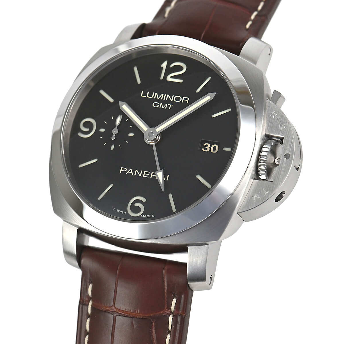パネライ ルミノール1950 3デイズGMTパワーリザーブ PAM00320-BRAND OFF