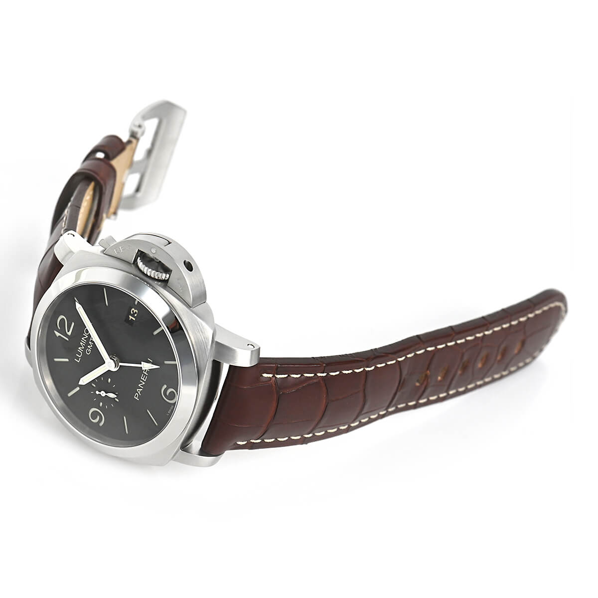 パネライ ルミノール1950 3デイズGMTパワーリザーブ PAM00320-BRAND OFF