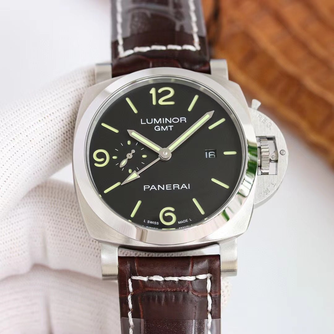 パネライ ルミノール1950 3デイズGMTパワーリザーブ PAM00320-BRAND OFF