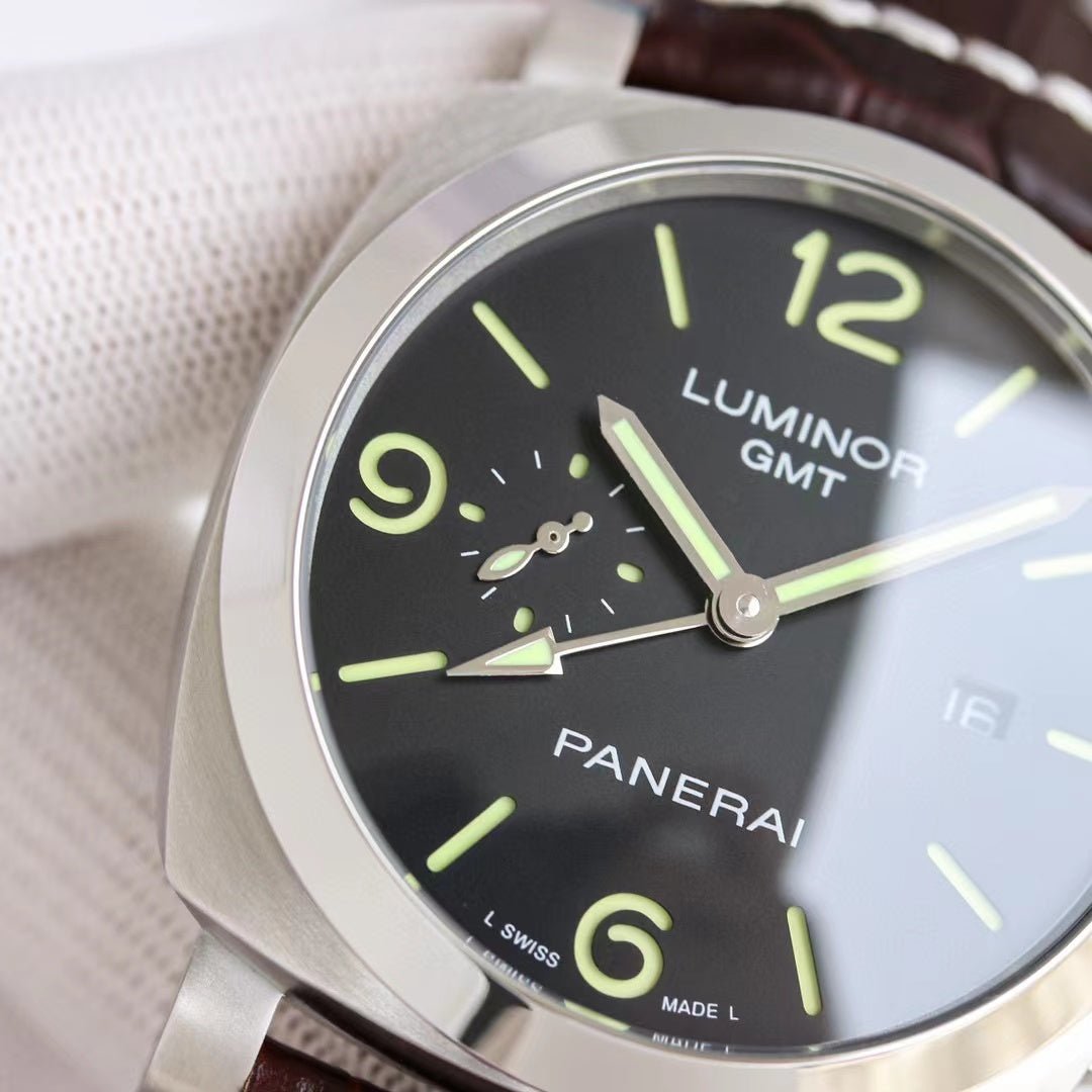 パネライ ルミノール1950 3デイズGMTパワーリザーブ PAM00320-BRAND OFF