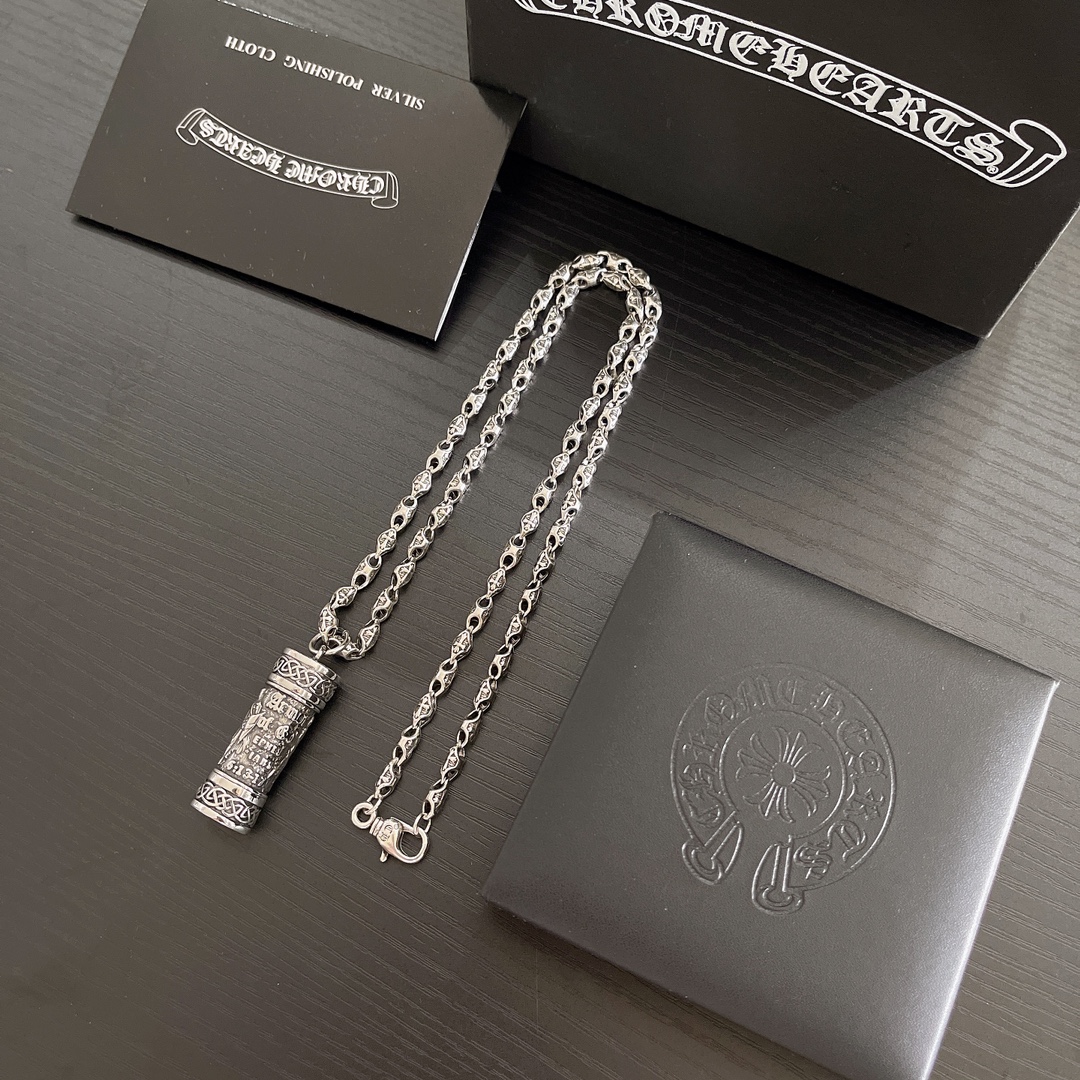 【CHROME HEARTS】ネックレス、新しいネックレス万能シンプルファッションオーナメント-BRAND OFF